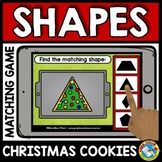 CHRISTMAS COOKIES 2D SHAPES MATCHING GAME MATH ACTIVITY BO