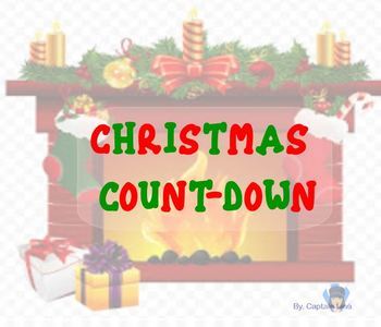 Preview of CHRISTMAS COUNT-DOWN