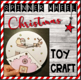 CHRISTMAS TOY CRAFT- Santa spinner wheel