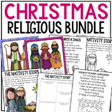 CHRISTMAS Christian Bundle | Coloring Pages and Posters | 