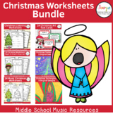 Christmas Worksheets Bundle