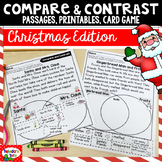 CHRISTMAS Compare and Contrast Passages & Printables
