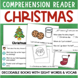CHRISTMAS Decodable Reader Comprehension Vocabulary Sight 