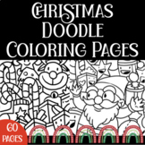 CHRISTMAS Doodle Coloring Pages