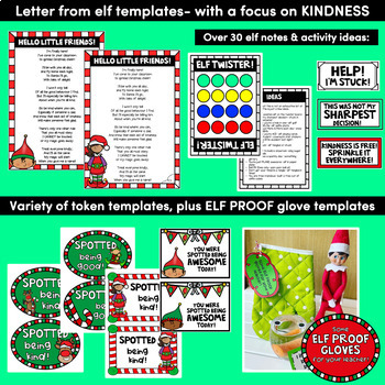 CHRISTMAS ELF FREEBIE - Puns, Templates, Elf Letters & More by Mrs ...