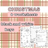 CHRISTMAS ESL ELA EFL worksheets handouts activities word 