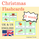 CHRISTMAS English Flashcards | English Christmas vocabular