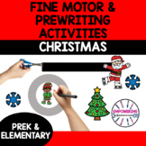 CHRISTMAS FINE MOTOR PACK: differentiated visual motor ski