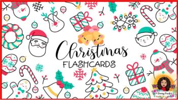 Preview of CHRISTMAS FLASHCARDS