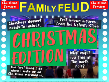 Christmas Family Feud Game Holiday Family Quiz Game -  Portugal