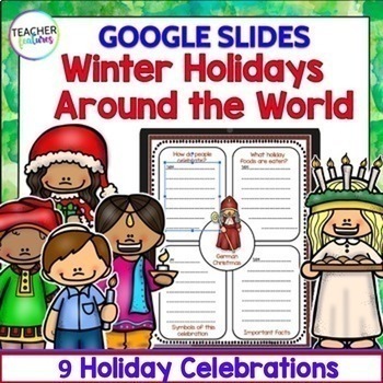 Preview of CHRISTMAS & HOLIDAYS AROUND THE WORLD December Research Report GOOGLE SLIDES
