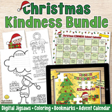 CHRISTMAS Kindness Activities BUNDLE - Jigsaws, Coloring, 