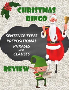 Preview of CHRISTMAS LYRICS BINGO