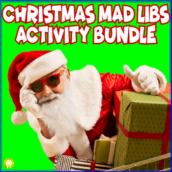 Preview of CHRISTMAS MAD LIBS - Brain Teaser Christmas and Winter Fun Activities!