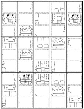 CHRISTMAS NUTCRACKER Grid Drawing Math Puzzle 2-DIGIT SUBTRACTION WITH ...