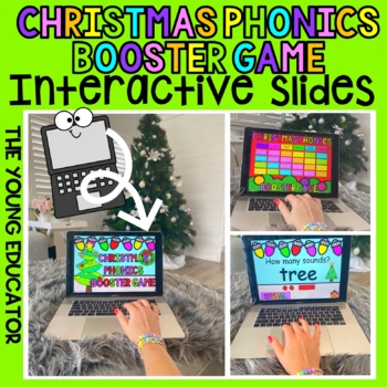 Preview of CHRISTMAS PHONICS BOOSTER GAME SLIDES *DIGITAL*