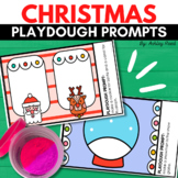 CHRISTMAS PLAYDOH Mats | Playdough Prompts
