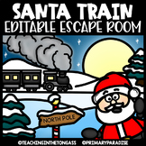 Christmas Escape Room Math & ELA Printable Activities