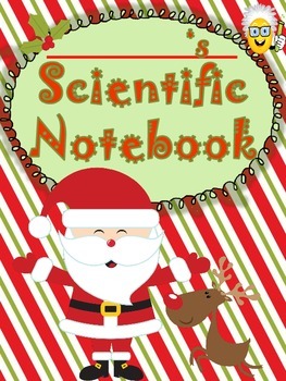 Preview of CHRISTMAS SCIENTIFIC METHOD - Experiment Log Booklet