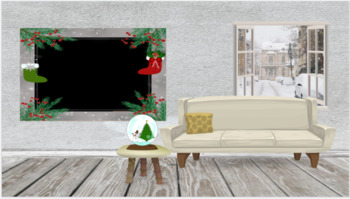 Preview of CHRISTMAS SNOW SCENE ~ ONLY OTHER ONE GETTING SOLD FROM BUNDLE