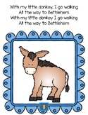 CHRISTMAS SONG in English & Spanish: My Little Donkey post