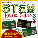 CHRISTMAS SPECIAL Unifix Cube STEM BIN Challenge Cards for