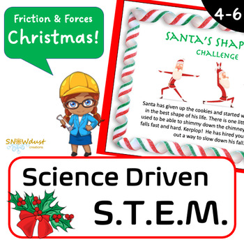 Preview of CHRISTMAS STEM ACTIVITY forces