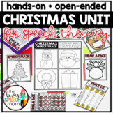 CHRISTMAS Speech Therapy Activities: Open-Ended
