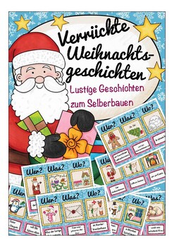 Preview of CHRISTMAS Story builder - Weihnachten - Deutsch / German Geschichten