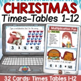 CHRISTMAS THEME ACTIVITY: MULTIPLICATION (TIMES TABLES) BO