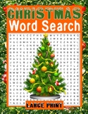CHRISTMAS VOCABULARY Word Search Puzzle Worksheet Activity