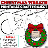 CHRISTMAS WREATH Printable Craft Project | HOLIDAY ACTIVITY