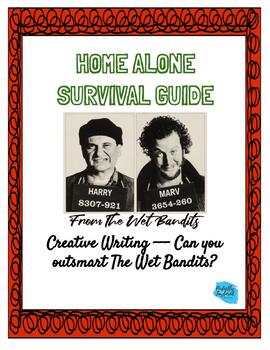 Preview of CHRISTMAS WRITING- Home Alone Survival Guide 