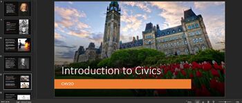 Preview of CHV2O - Civics Full Course Bundle