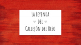 CI Story "El Callejón de Besos" PEARDECK -- Engaging LOVE 