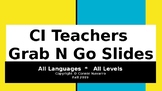 CI Teachers' Grab N Go slides