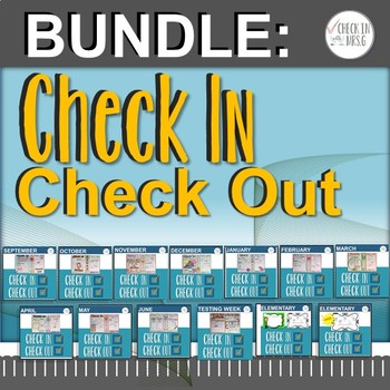 Preview of Check In Check Out Bundle