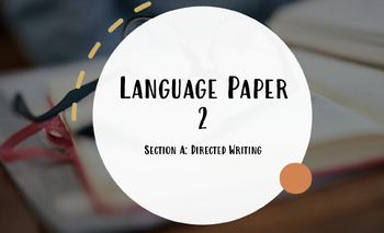Preview of CIE IGCSE English Language 0500 Directed Writing Skills