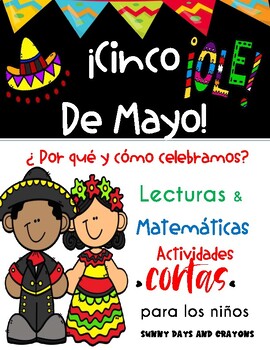 Preview of CINCO DE MAYO ACTIVIDADES LECTURA Y MATEMATICAS CINCO DE MAYO ACTIVITIES SPANISH