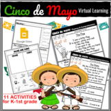 CINCO DE MAYO Distance Learning Google Slides Activities K
