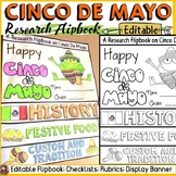 CINCO DE MAYO INFORMATIONAL REPORT WRITING RESEARCH TEMPLATES