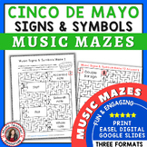 CINCO DE MAYO Music Worksheets - Signs and Symbols Music M