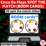 CINCO DE MAYO SPOT THE MATCH BOOM CARDS:OT /SLP visual per