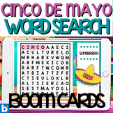 CINCO DE MAYO THEME WORD SEARCH BOOM CARDS: 10 CINCO DE MA