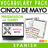 CINCO DE MAYO Vocabulary Game Pack - Word Search, Crosswor