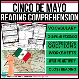 CINCO DE MAYO reading comprehension passage with questions