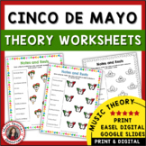 CINCO de MAYO Music Theory Worksheets - Middle School Music