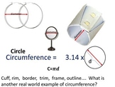 CIRCLE CIRCUMFERENCE AND AREA EXAMPLES