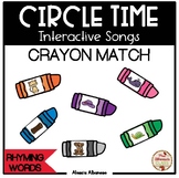 CIRCLE TIME - Interactive Song {Crayon Match}
