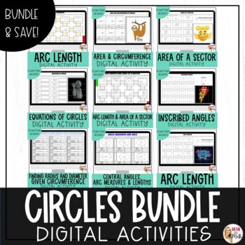 Preview of Circles Digital Activities BUNDLE
